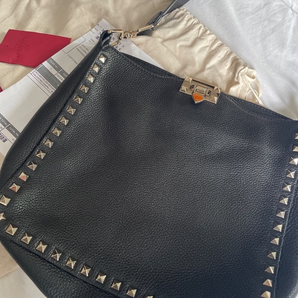 Valentino Garavani Rockstud Small Messenger Bag - Picture 6 of 6